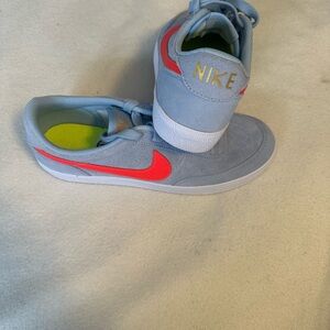 Nike Kids Sneakers - Sky Blue and Bright Red